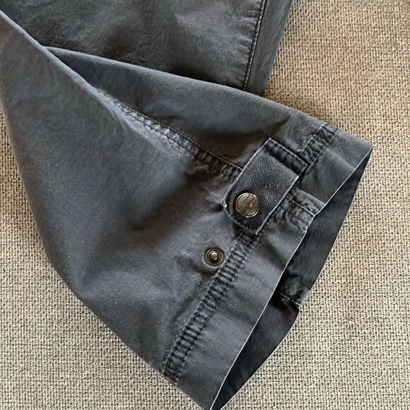 L.L.Bean Size Small Petite 🛶⛺️Navy Blue Capri Pants , Cropped Pants - Picture 8 of 11